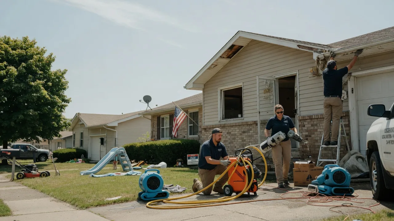 Water Damage Restoration in Tappen, ND near me